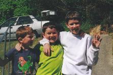 The boys at home