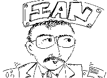 Ian, drawn by Brent Harpur